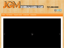 Tablet Screenshot of jgmenterprise.com